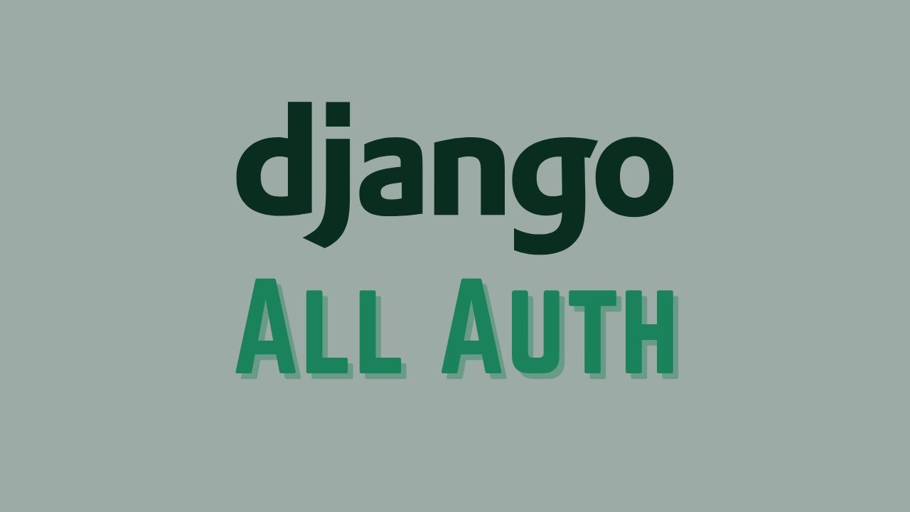 Начало работы с Django All Auth