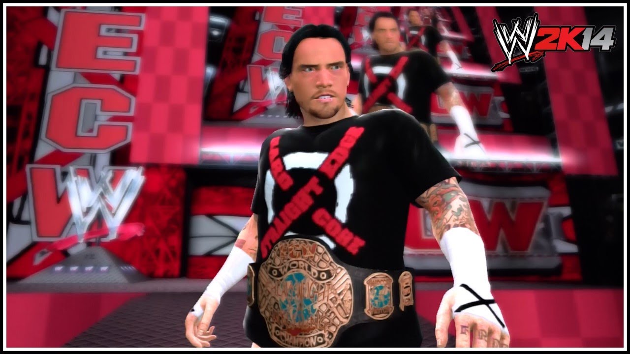WWE 2K14 - The Straight Edge ECW Champion, CM Punk (Superstar Heads)