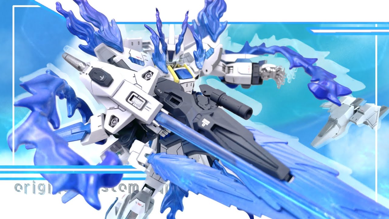 【ガンプラ 改造】蒼炎を纏う幻影 ガンプラバトル用にHGファントムを改造してみた