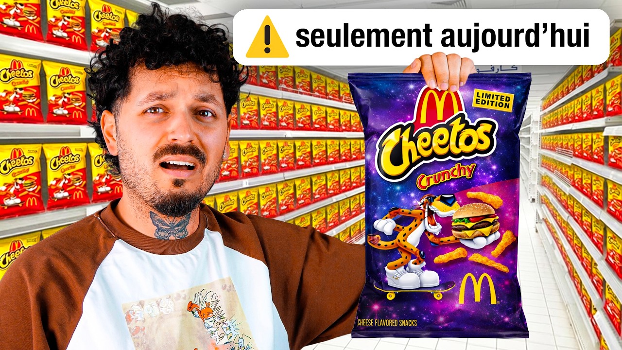 Manger UNIQUEMENT des produits en édition limitée pendant 24h !
