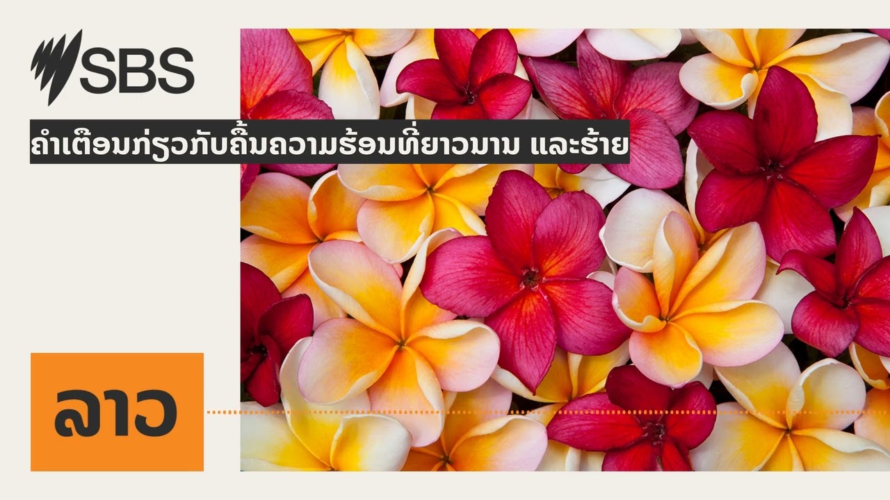 ຄໍາເຕືອນກ່ຽວກັບຄື້ນຄວາມຮ້ອນທີ່ຍາວນານ ແລະຮ້າຍ | SBS Lao - SBS ພາ​ສາ​ລາວ