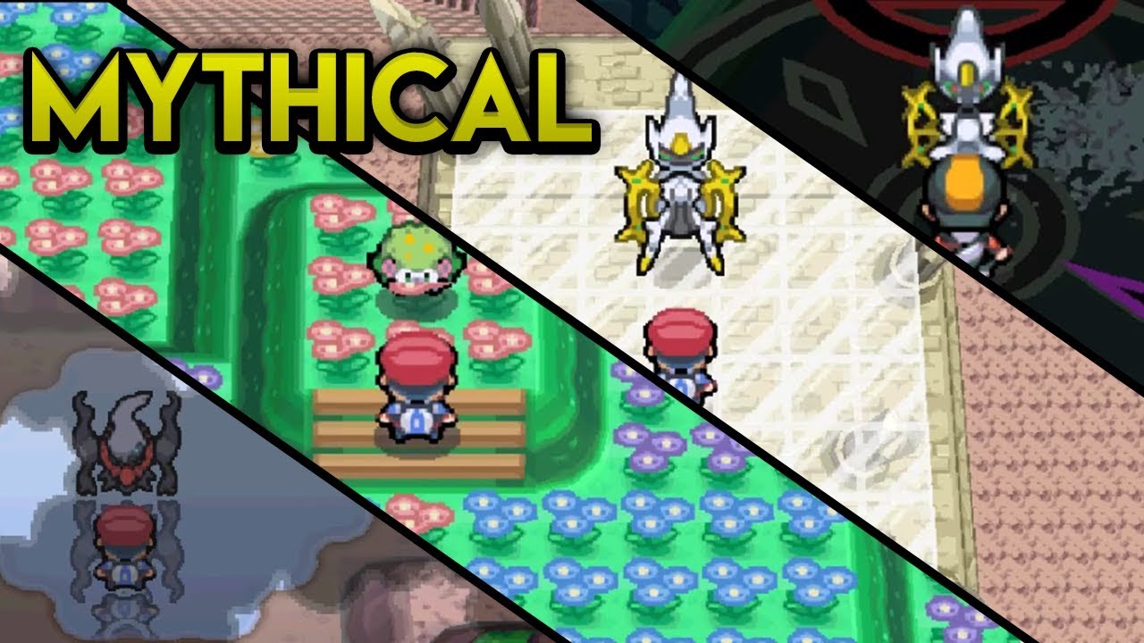 Sinnoh Mythical Pokemon - Darkrai, Shaymin, Arceus (2007 - 2010)