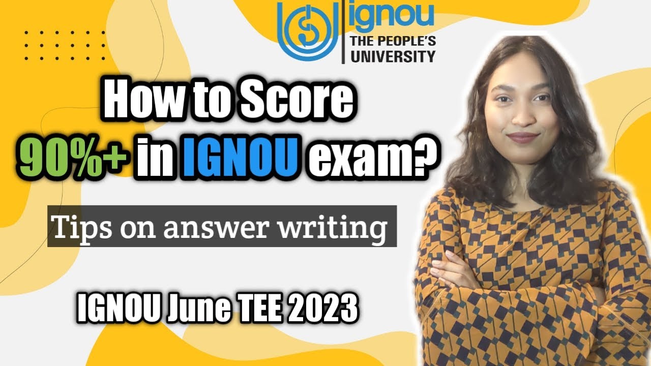 How To Score 90%+ in IGNOU exam? IGNOU Exam Writing Tips | IGNOU TEE 2023 | @thebraingain