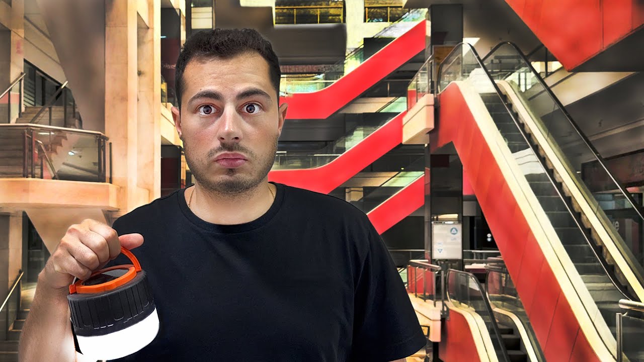 GÜNEY KIBRIS'TAKİ TERK EDİLMİŞ ALIŞVERİŞ MERKEZİNE GİRDİM! (CITY PLAZA)