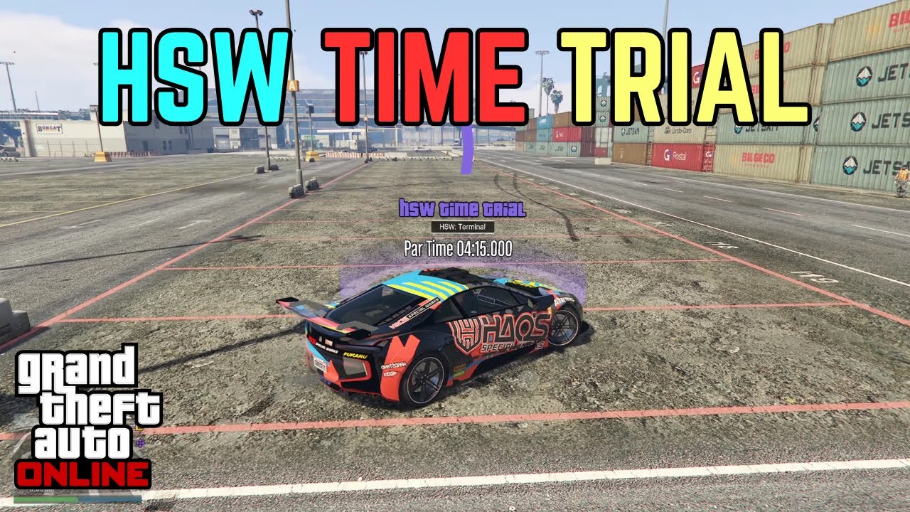 GTA 5 Online HSW TIME TRIAL this week | HSW time trial TERMINAL