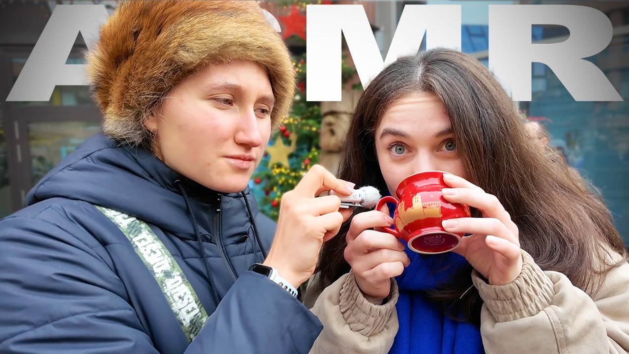 ASMR at the Christmas market 2