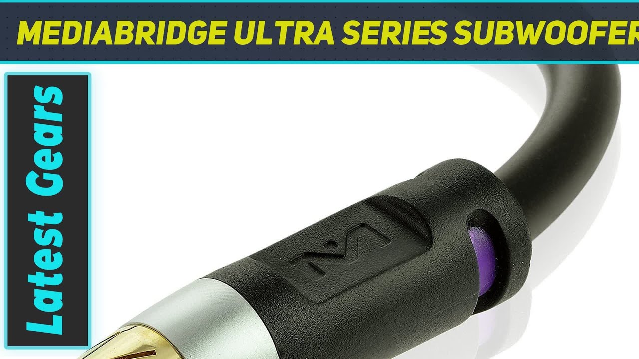 Mediabridge ULTRA Series Subwoofer Cable (8 Feet) - Review 2023