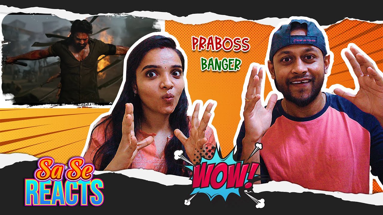 Salaar Trailer REACTION | Prabhas,Prithviraj,Shruthi | Prashanth Neel | MUMBAI TAMIL COUPLE