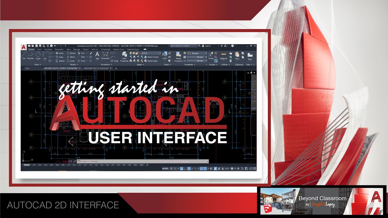 AutoCAD 2021 Interface