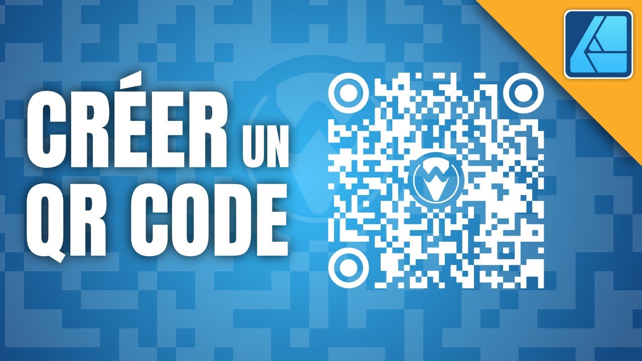 LE MEILLEUR OUTIL pour CRÉER et PERSONNALISER des QR codes | Affinity Designer