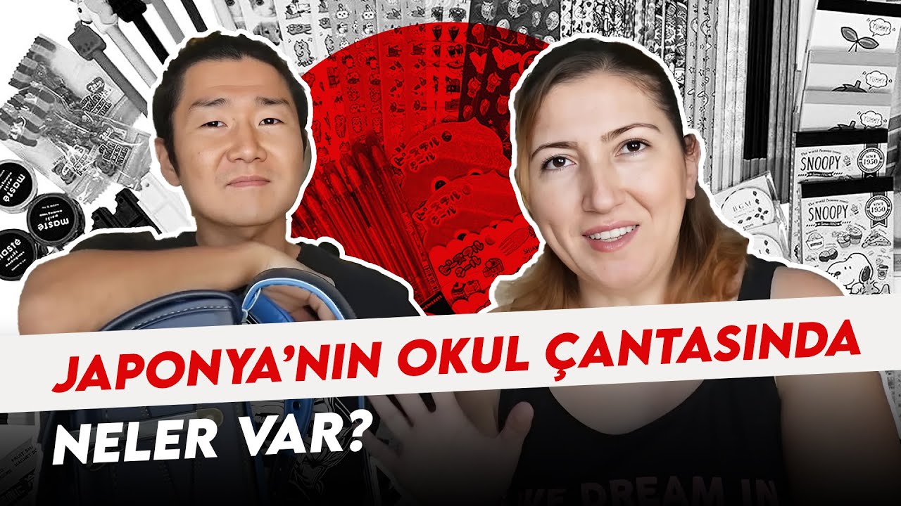 JAPONYA'NIN OKUL ÇANTASINDA NELER VAR?/