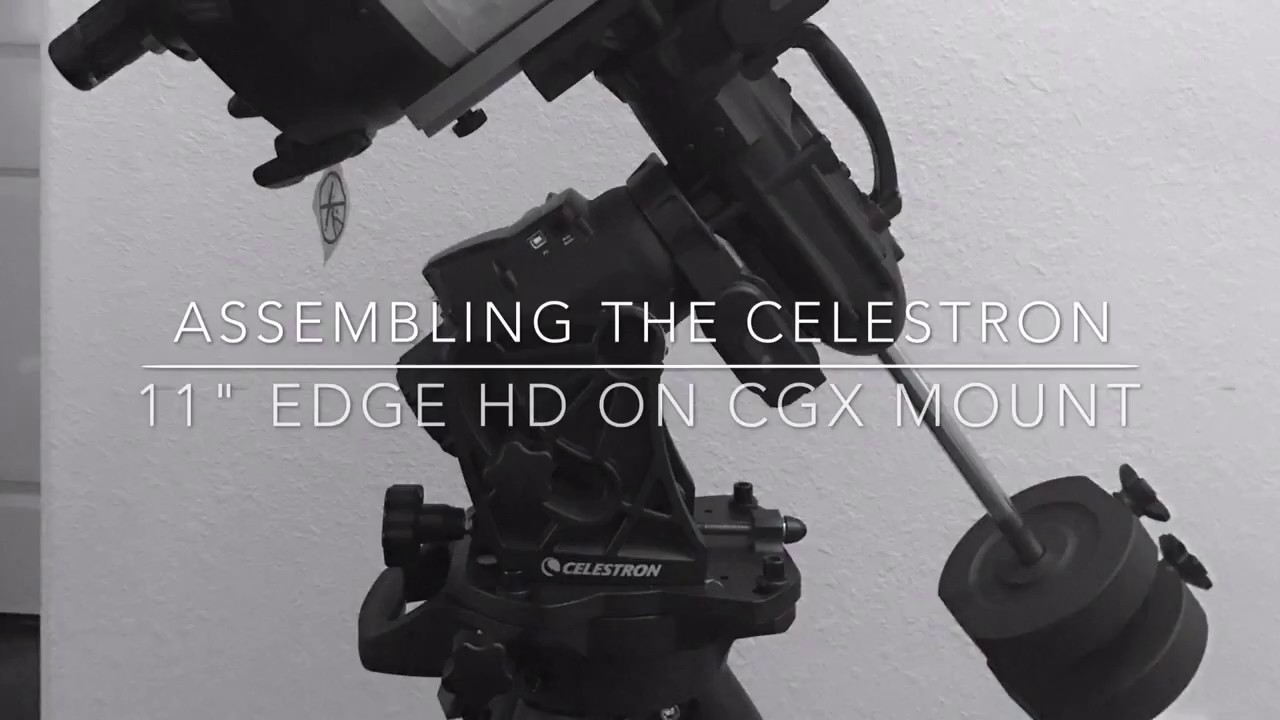 ASSEMBLING of the Celestron 11