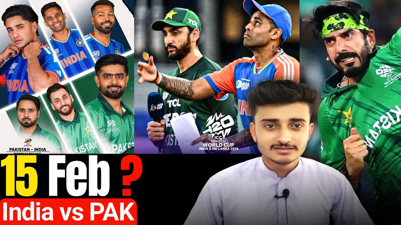 India vs Pakistan match Preview 15 February Usman Tariq against India T20 world Cup 2026 IND vs PAK