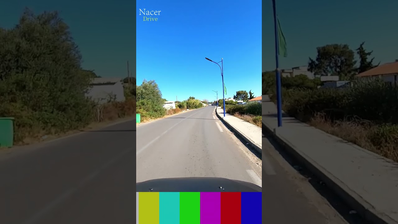 Road to Beni Belaid Beach -  طريق شاطئ بني بلعيد - جيجل