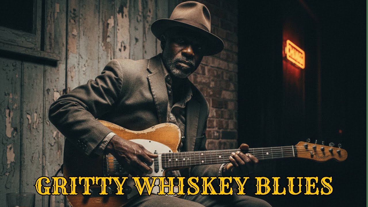 Gritty Whiskey Blues - From Delta Roots to Chicago Shadows