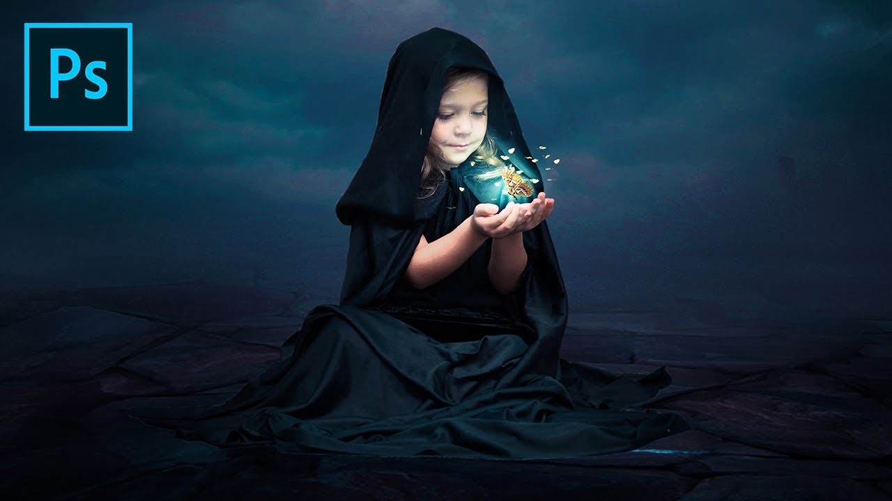 Photoshop Manipulation Tutorial Fantasy - Light Butterfly