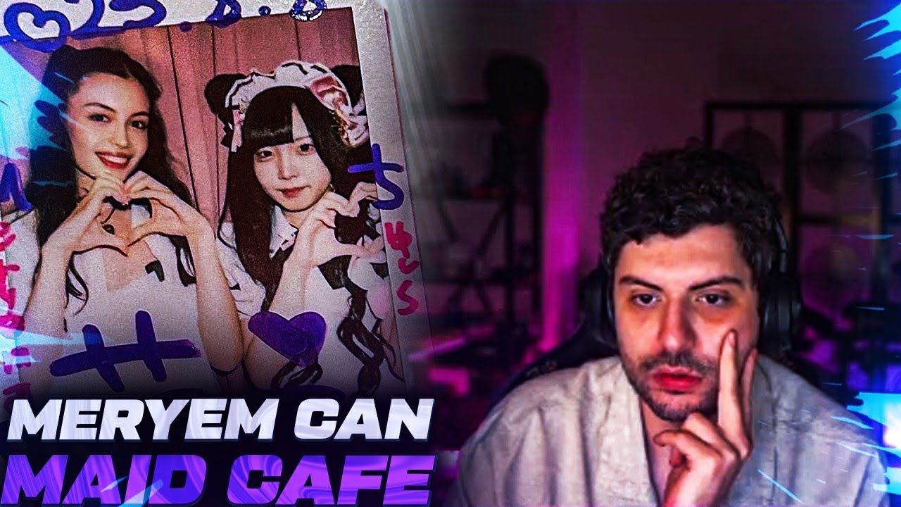 HYPE | JAPONYA'NIN İLGİNÇ HİZMETÇİ KAFELERİNE GİTTİM! VİDEOSUNU İZLİYOR! | Meryem Can