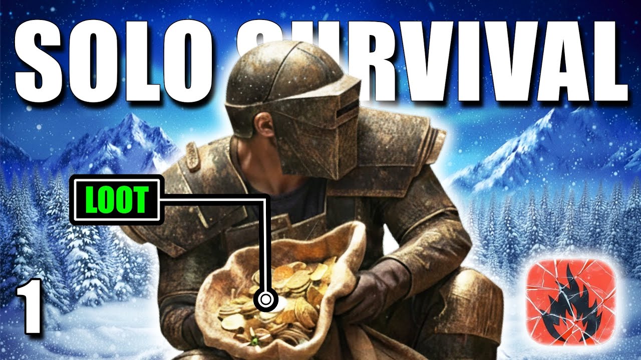 I Built and Defended My First Snow Base as a Solo in Oxide: Survival Island (S1E1)