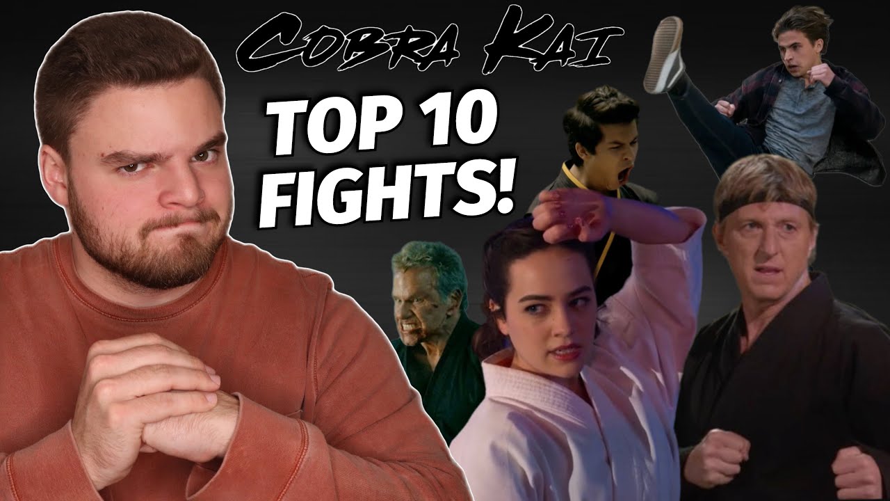 Top 10 Cobra Kai Fights!