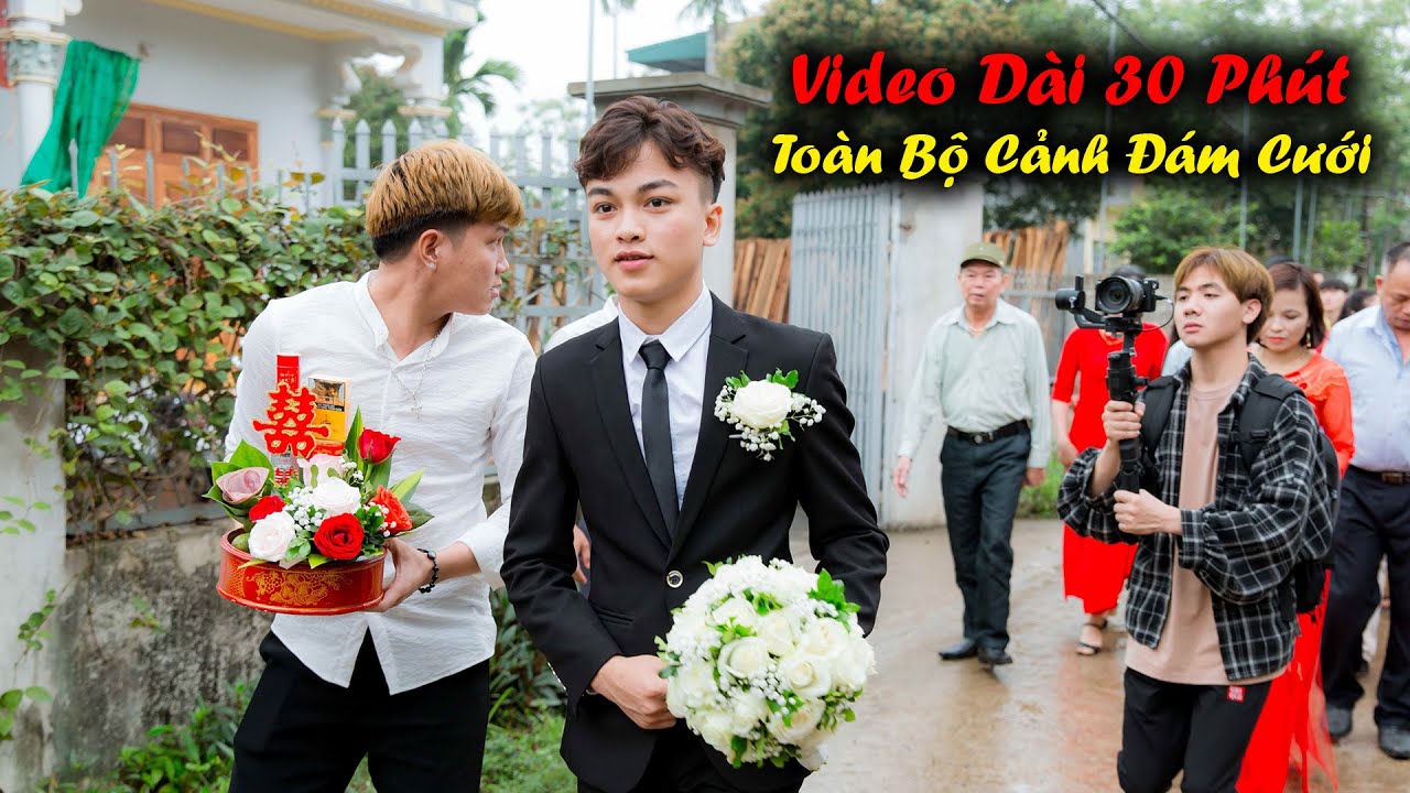 Video Dài Full Toàn Bộ Đám Cưới Cường Con Và Ánh Ốc !
