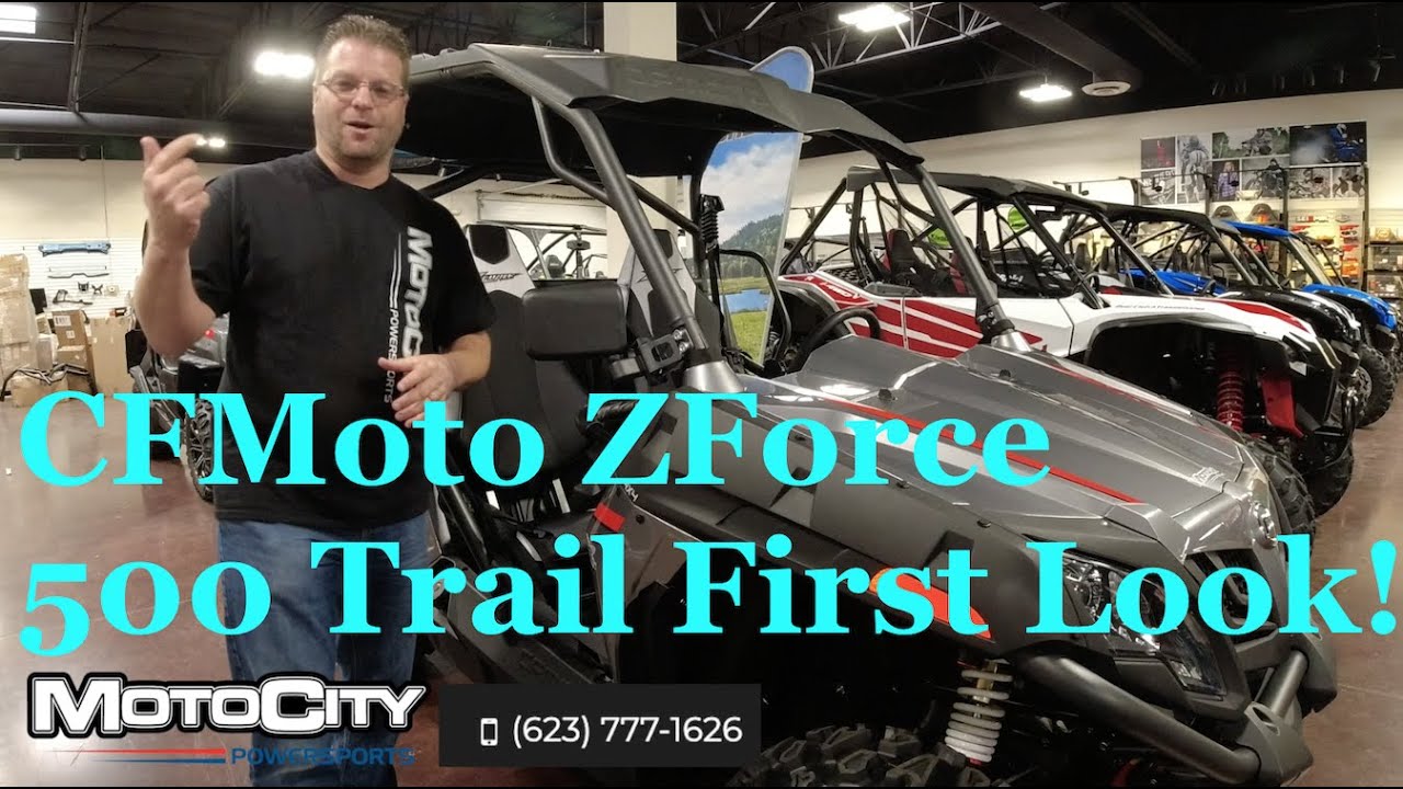 2021 CFMoto ZForce 500 Trail Detailed Review at MotoCity Powersports