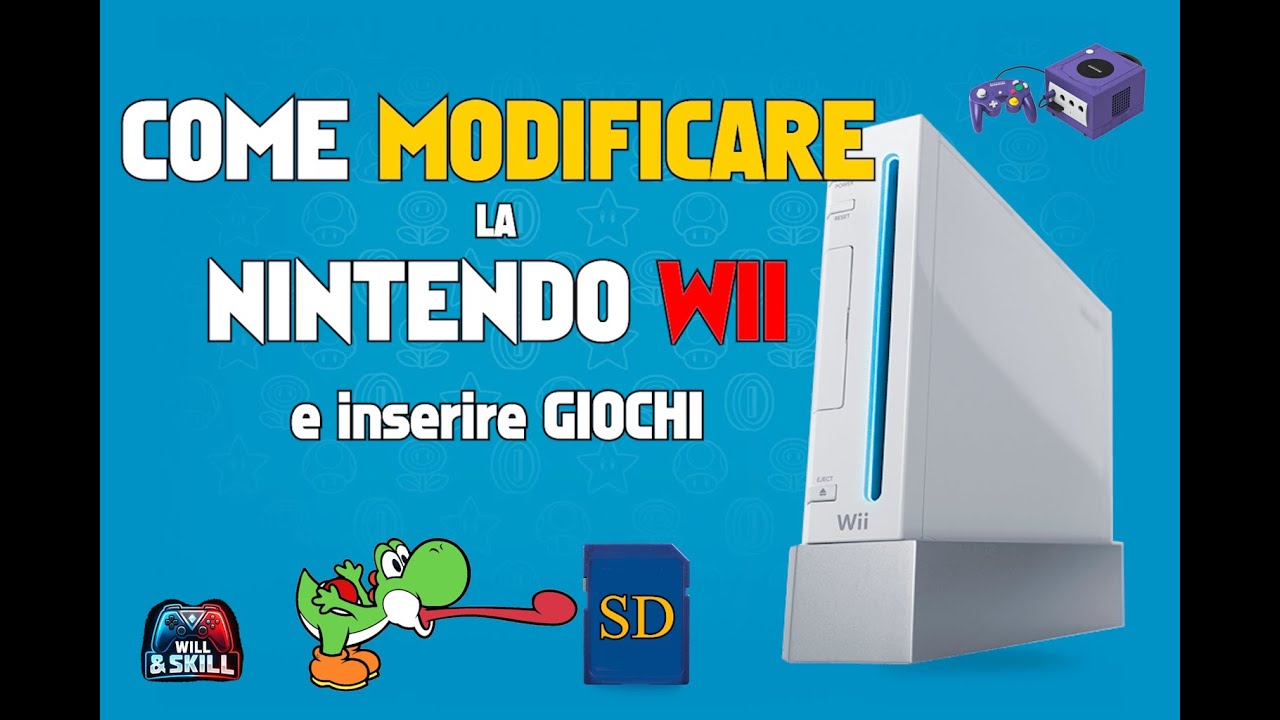 Come MODIFICARE la NINTENDO WII e Inserire GIOCHI Wii e GameCube |  Guida Facile 2026 | #ModificaWii