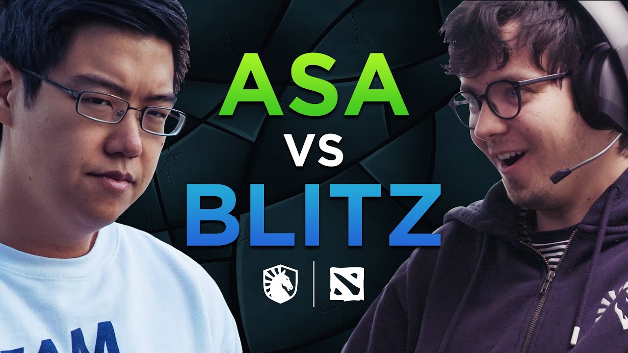 Blitz vs. Asa Butterfield - 1v1 Mid Dota 2 Challenge