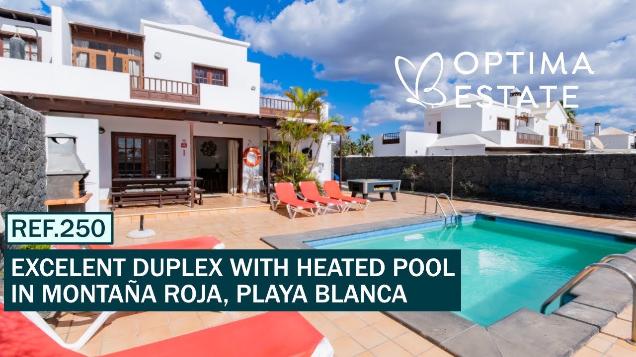 REF. 250 EXCELLENT DUPLEX WITH HEATED POOL IN MONTAÑA ROJA
