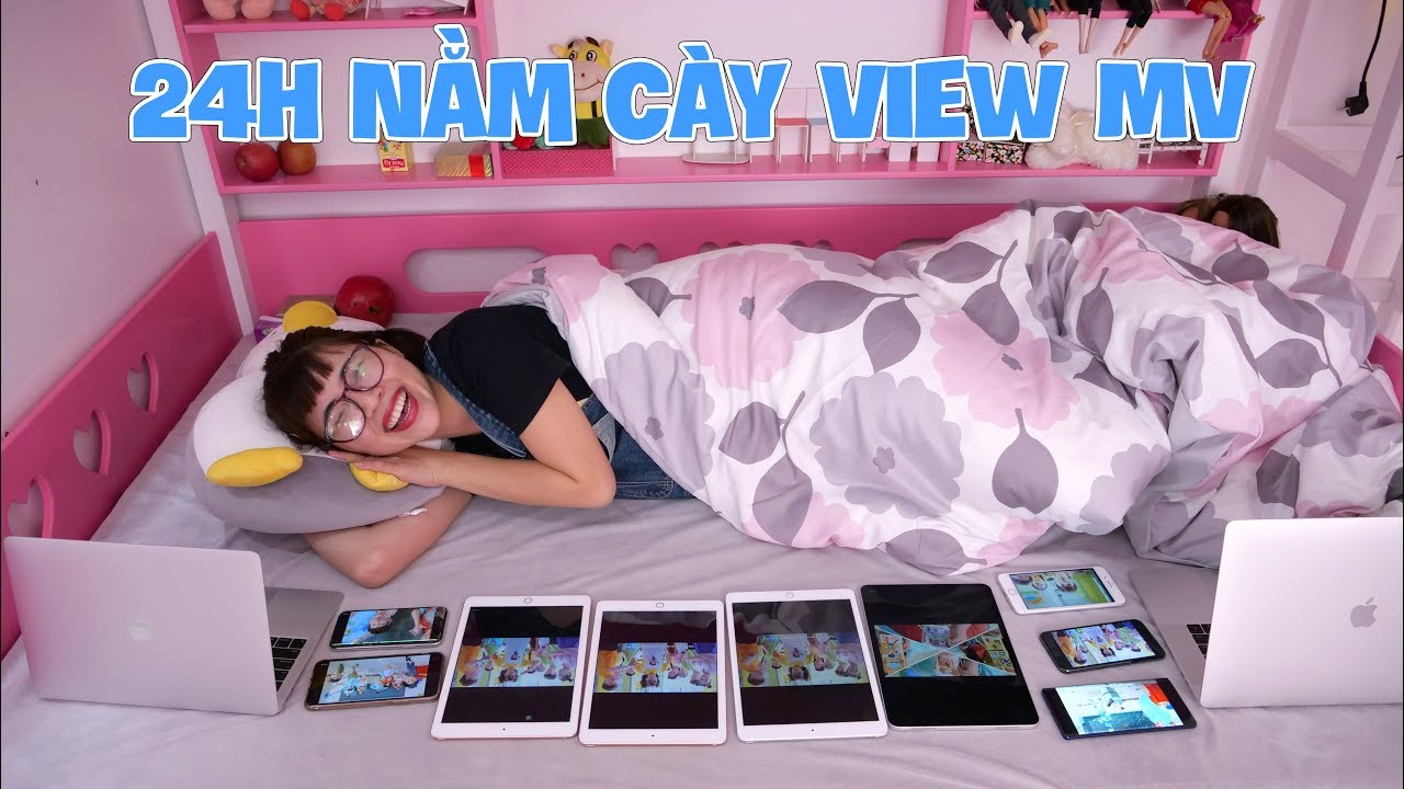 Thử Thách 24h Sống Trên Giường Tầng Cực Kì Healthy