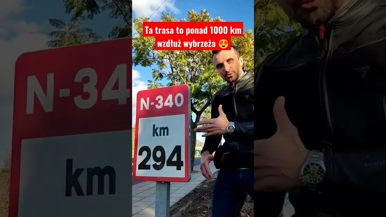 Ta trasa w Hiszpanii to trochę jak Route 66 w USA 🤩🤩🤩 #motocykl #hiszpania #motocyklem #motocyklista