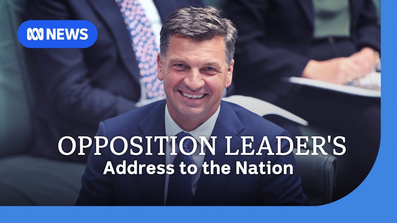 IN FULL: Leader of the Opposition Angus Taylor responds to PM's address to the nation | ABC NEWS
