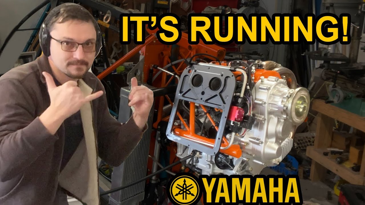 First Start of the Yamaha Phazer - Budget Bushplane EP12