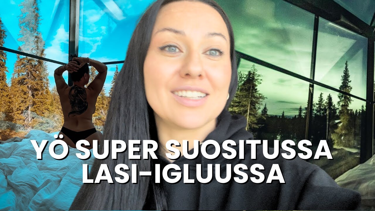 Majoitus suositussa lasi-igluussa