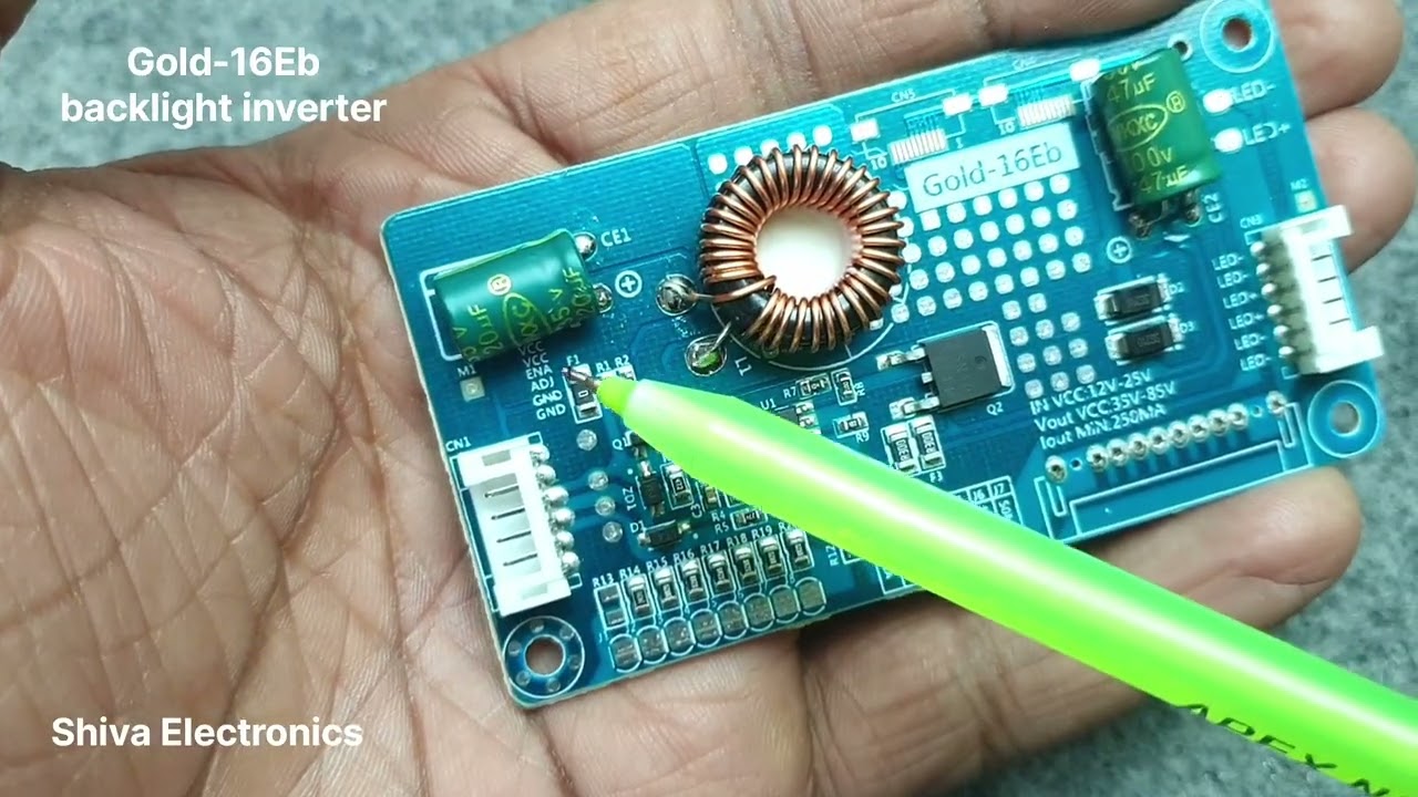 Gold-67Eb backlight inverter details 