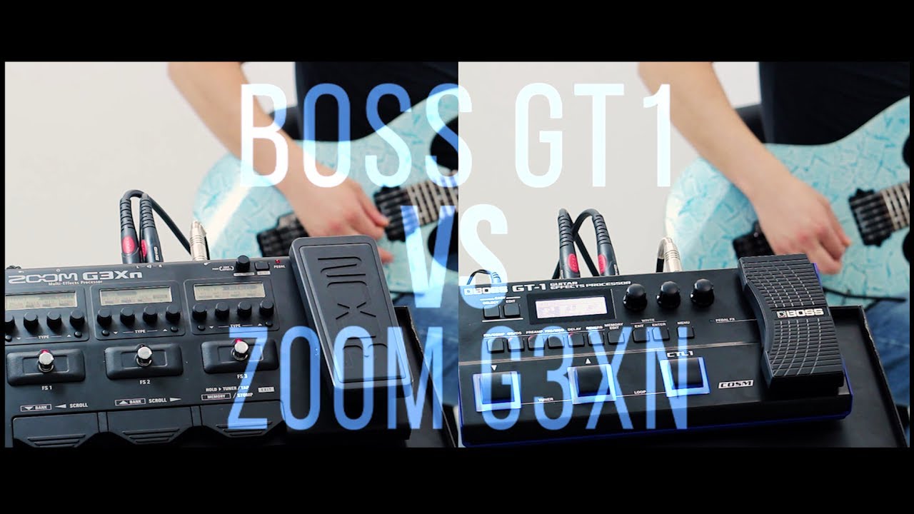 The Best Guitar Amp Modeler with 200$ Budget? (Zoom G3Xn vs Boss GT1)