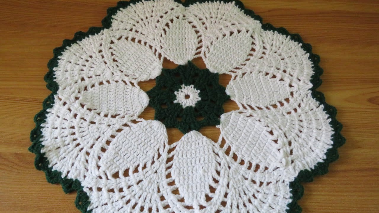 Crochet placemat design, very easy rumal design 👌 