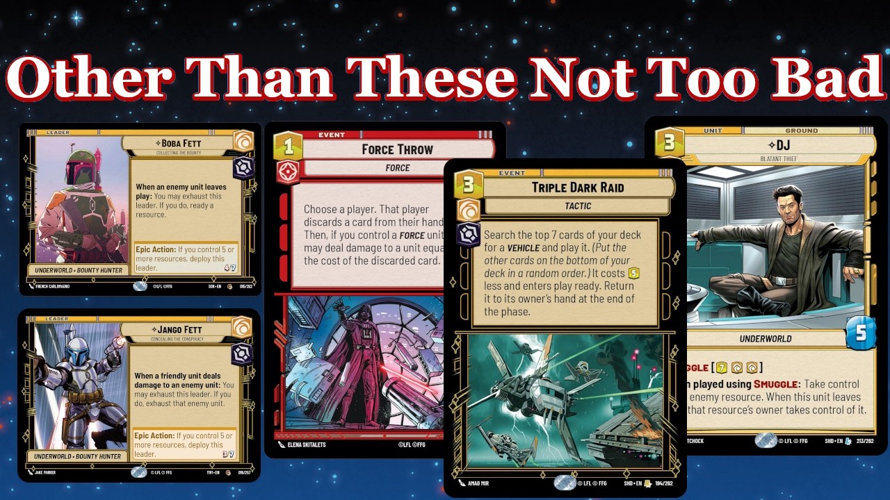 Ironing Out the Kinks: A Brief History of Star Wars Unlimited's First Rotation Cycle