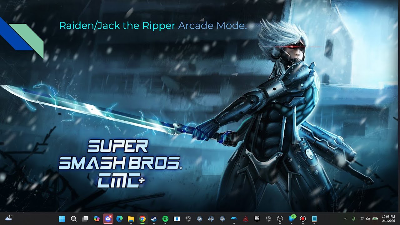 Super Smash Bros Crusade CMC+ Raiden/Jack the Ripper Arcade Mode.