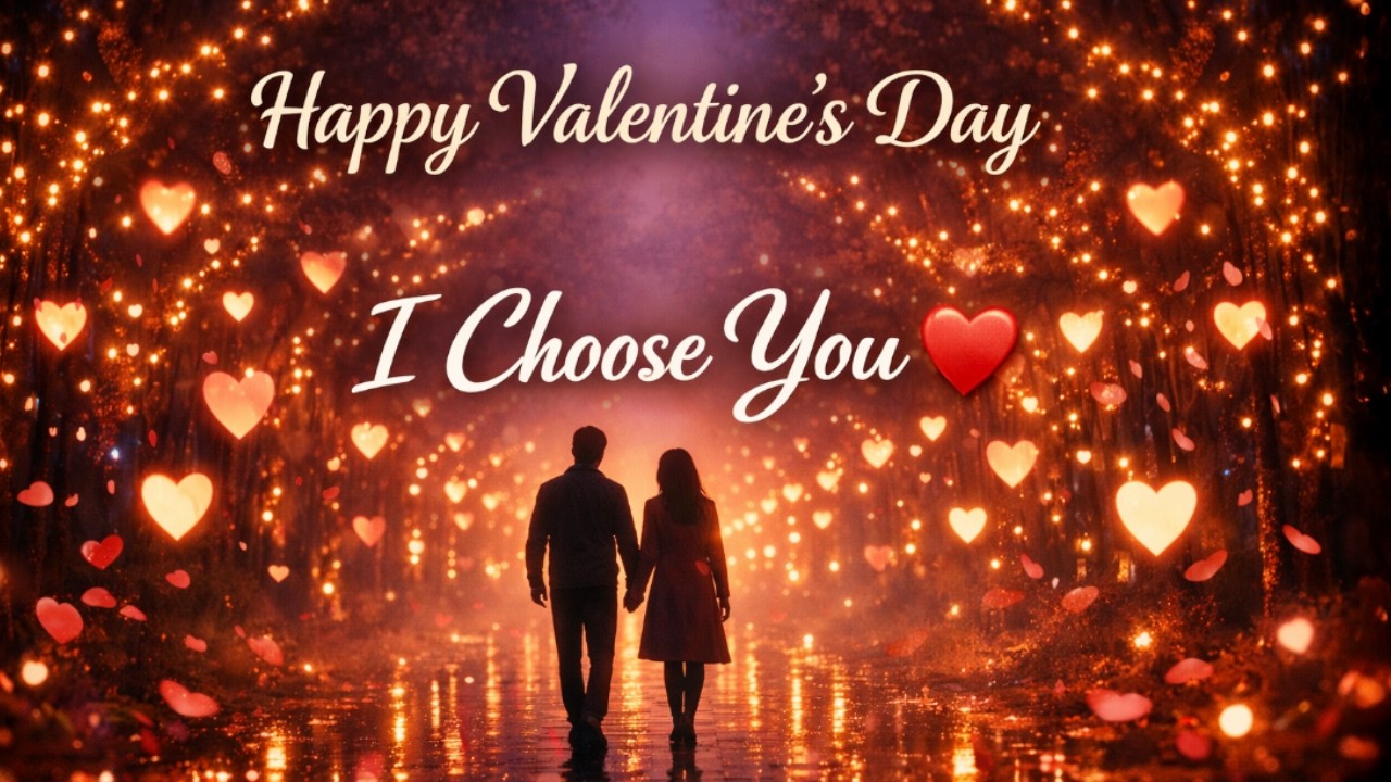 Valentine 2026 Romantic Love Song (Female version) | Ambience Background Visual