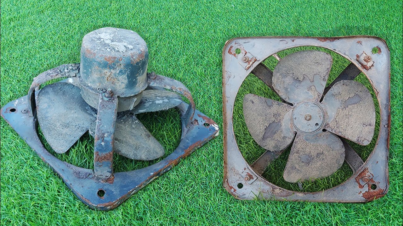 Very Old Exhaust FAN Restoration | Restoring Electric Fan