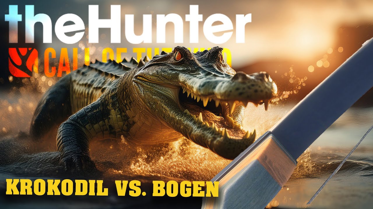 Aggressive Krokodile mit dem BOGEN?! | theHunter Call of the Wild