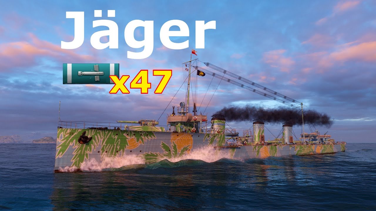 World of WarShips Jäger - Torpedoes Swimming Like a School of Fish #5