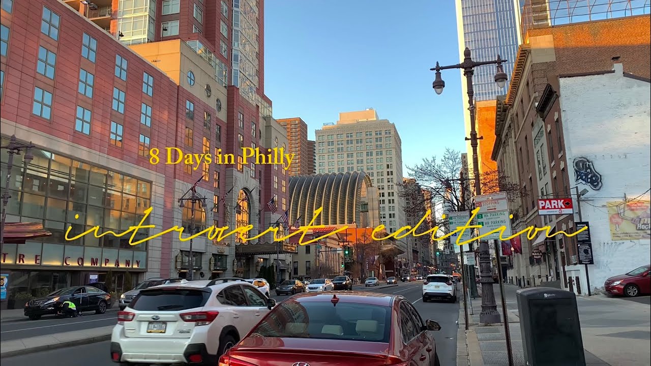 an introverted spring break in philly ‧₊˚❀༉