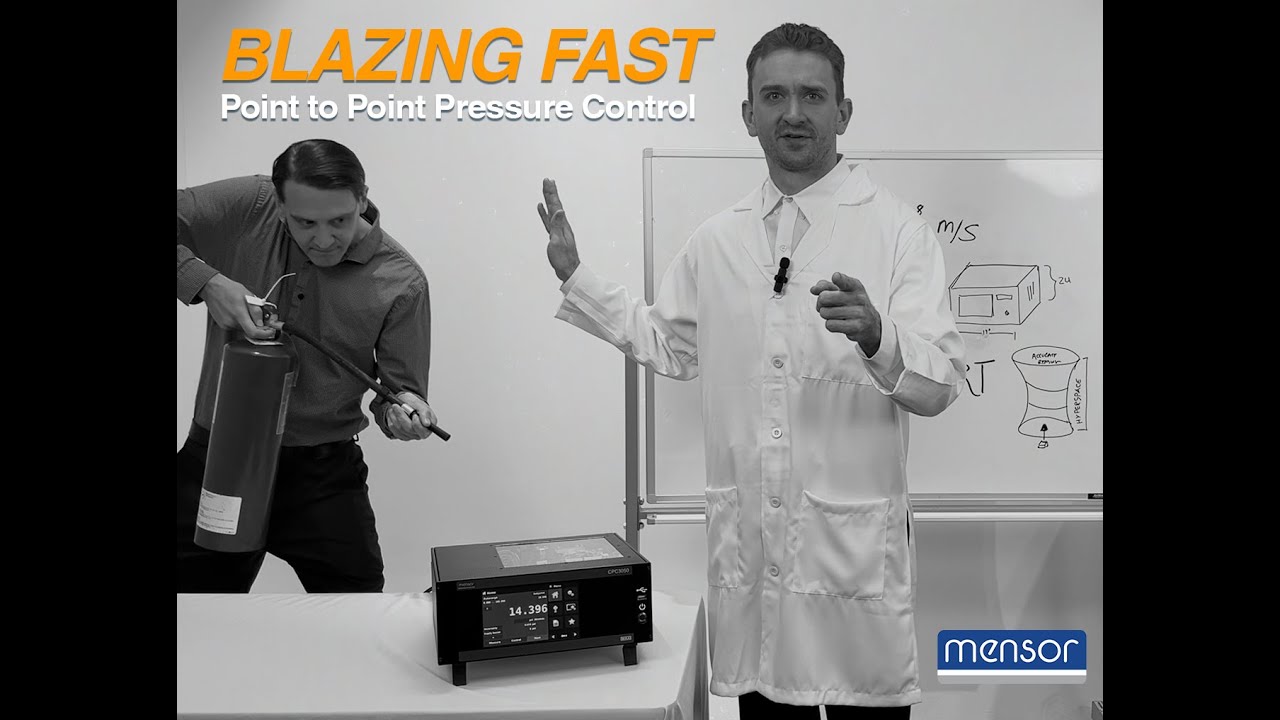 The CPC3050 High Speed Pressure Controller: Faster Than Fire