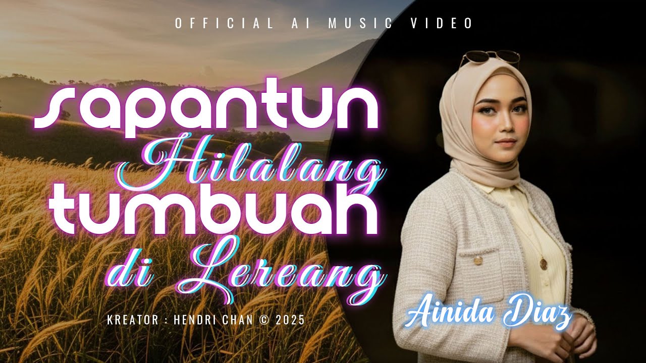 Ainida Diaz - Sapantun Hilalang Tumbuah di Lereang (Official Music Video) | Pop Minang