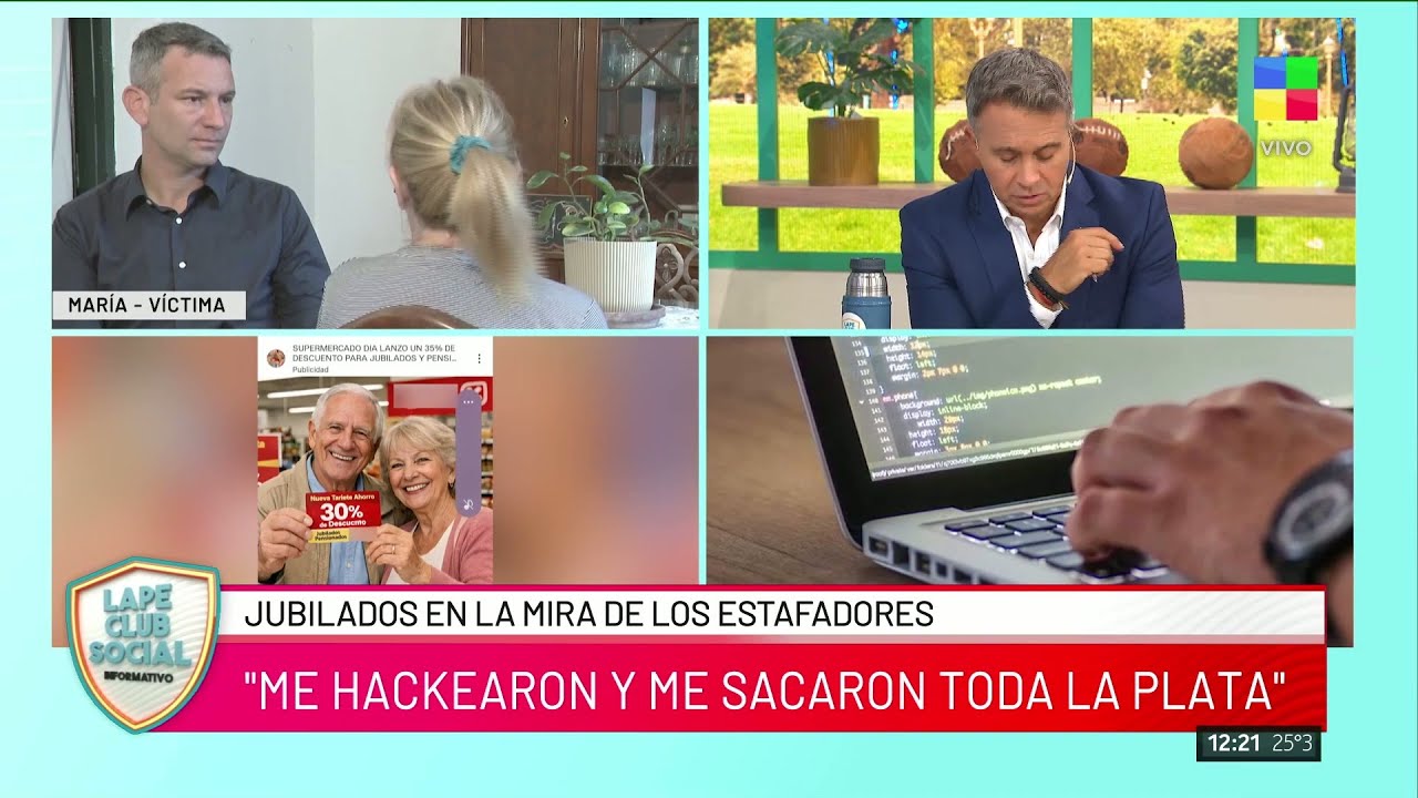 🔴 ESTAFAS VIRTUALES: ABUELOS Y JUBILADOS EN LA MIRA