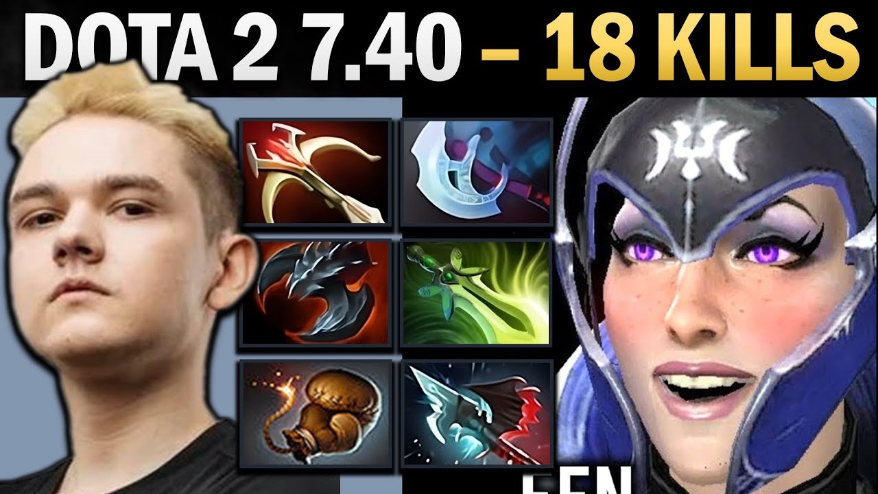 Luna Pro Carry with Daedalus and 1100 GPM - Gameplay Dota 2