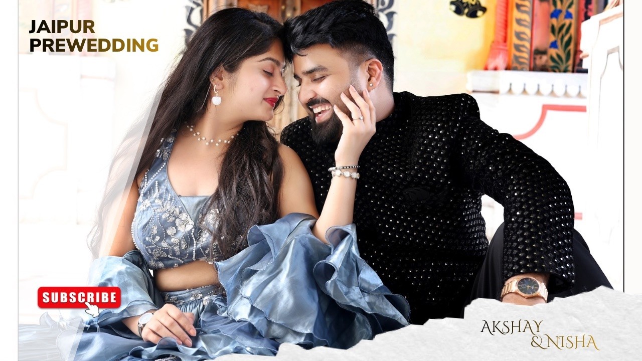 Jaipur Prewedding | Akshay // Nisha | Prewedding Video 2025 | V Crew Production