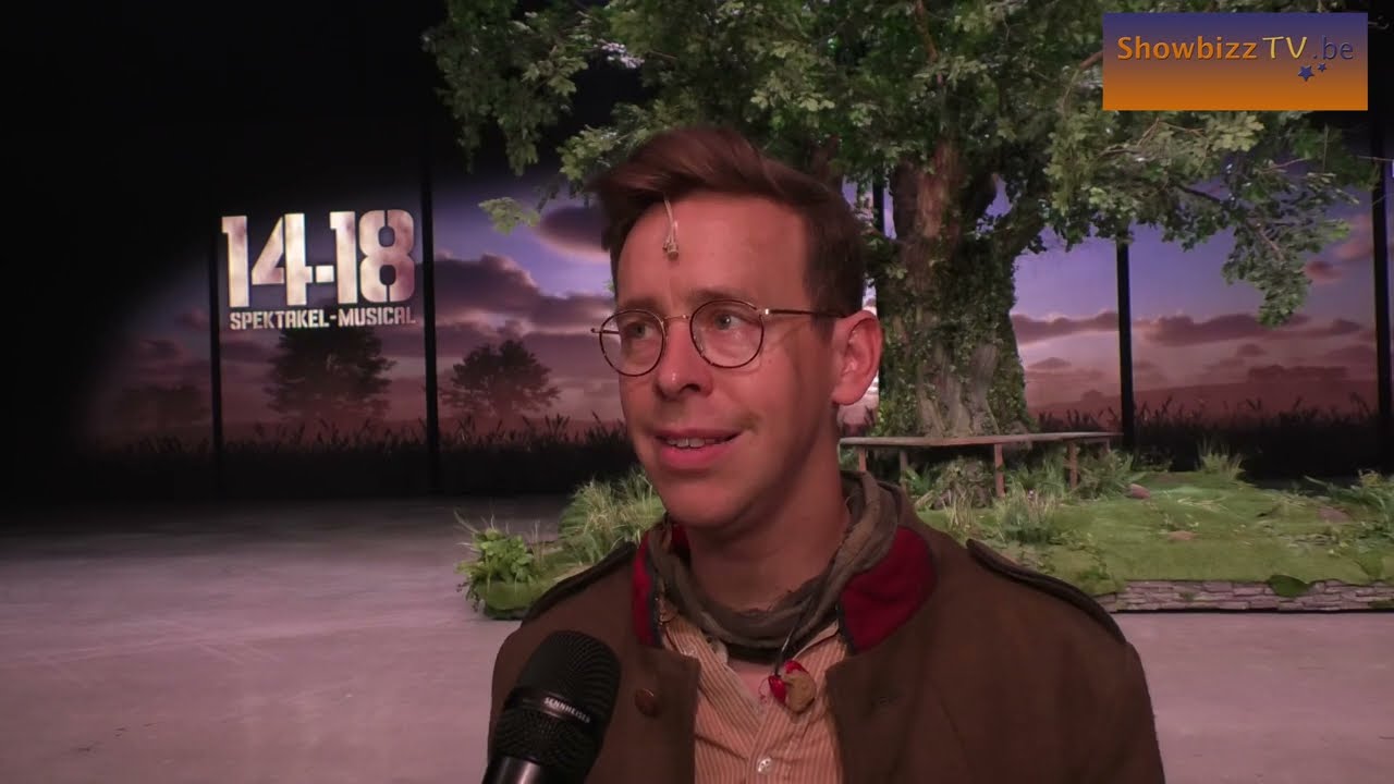 Jonas Van Geel opnieuw in musical '14-18': “een pak intenser dan tien jaar geleden”
