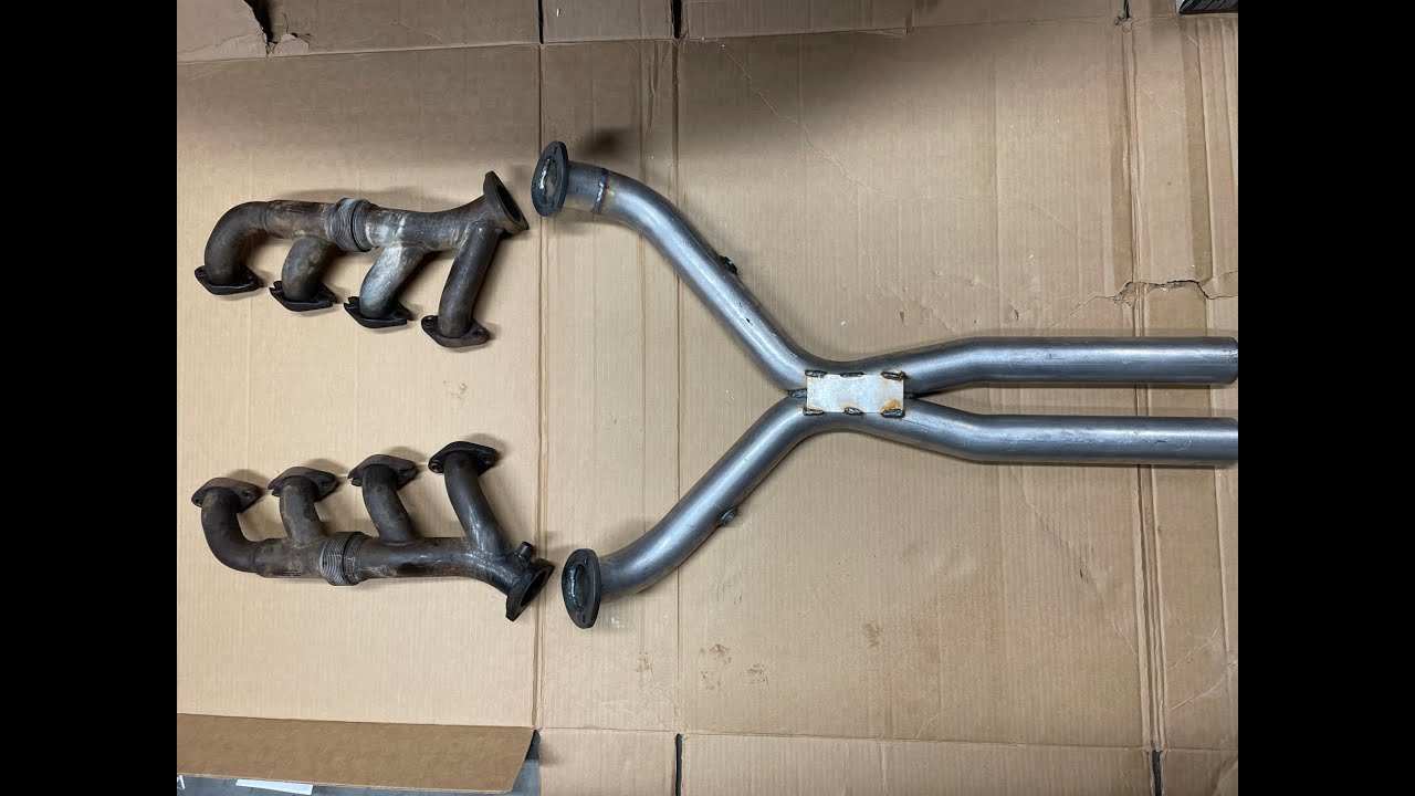 Ep. 4, (Installed the X-pipe) X-pipe and exhaust manifold upgrade.